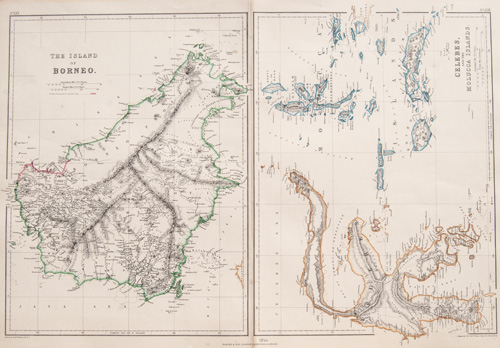 The Island of Borneo
Celebes, and the Molucca Islands 1882
